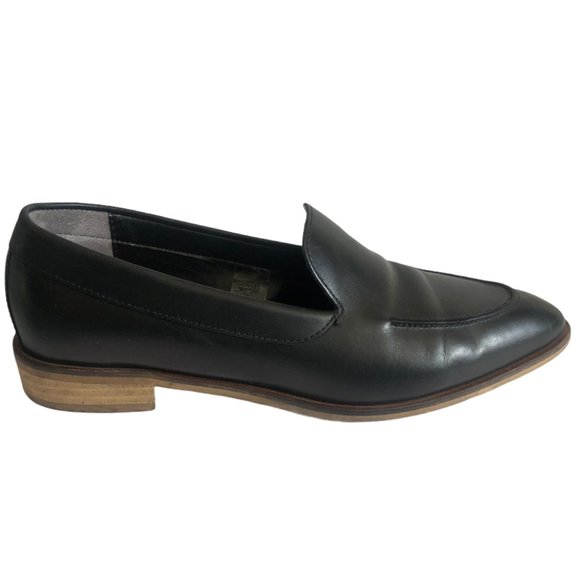EVERLANE BLACK LEATHER MODERN LOAFERS SIZE 8.5 - Picture 6 of 8